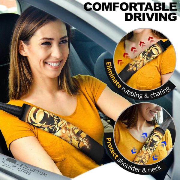 Dragon Ball Z Car Seat Covers Golden Fieza