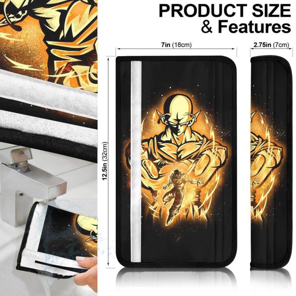 dragon ball z anime seat belt covers anime car accessories golden picolo zgx3a