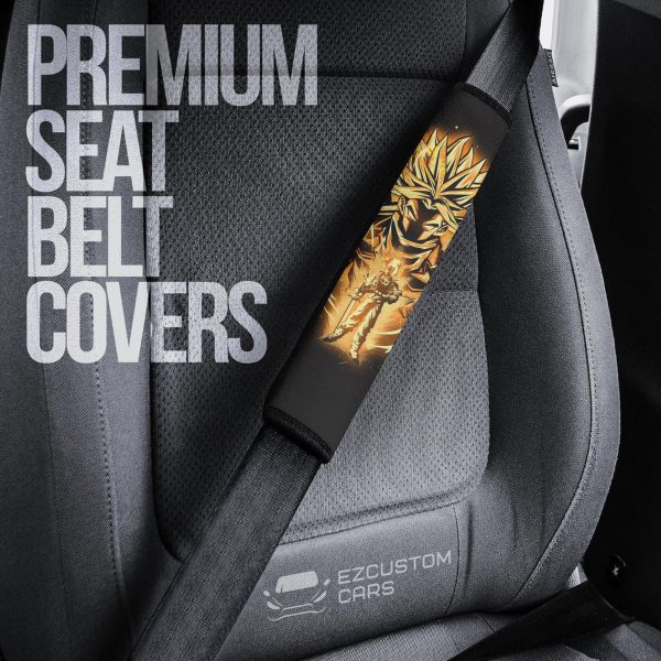 dragon ball z anime seat belt covers anime car accessories golden trunks nqd2s