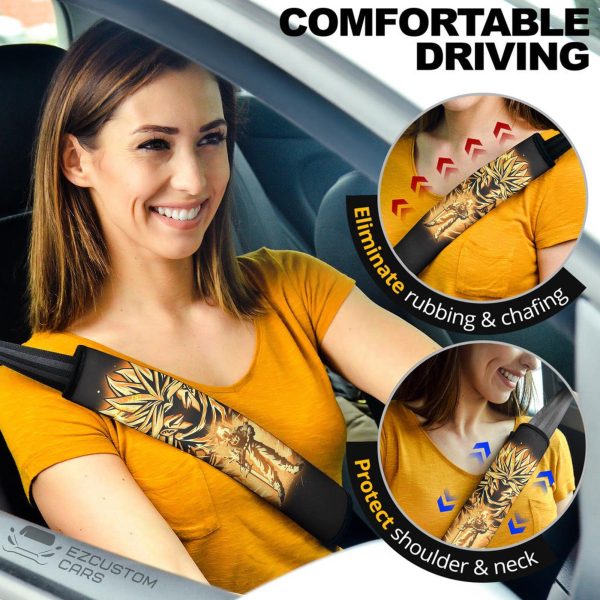 Dragon Ball Z Car Accessories Anime Seat Belt CoversTrunks