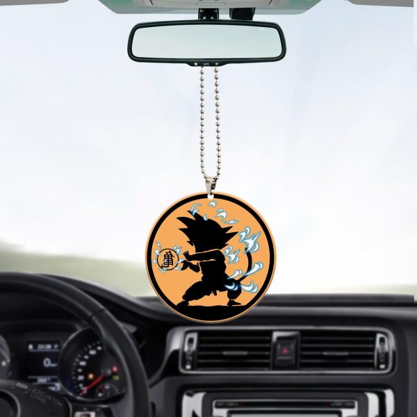 Dragon Ball Z Car Accessories Anime Car Ornament Goku DBZ Symbol