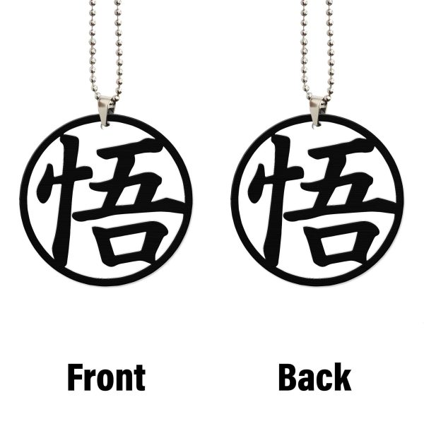 Dragon Ball Z Car Accessories Anime Car Ornament Goku Symbol