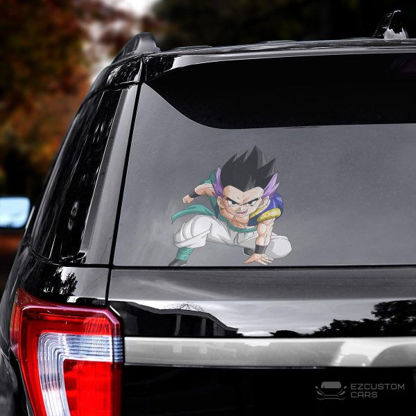 dragon ball z car accessories anime car sticker gotenks iwfjv