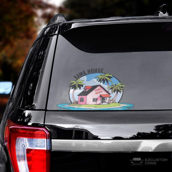 dragon ball z car accessories anime car sticker kame house gydj0