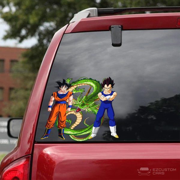 dragon ball z car accessories anime car sticker saiyan warriors ujnjh