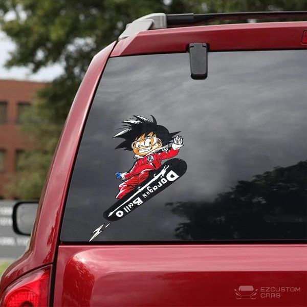 dragon ball z car accessories anime car sticker skateboard goku fa9rr