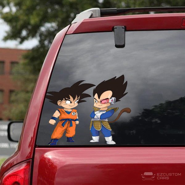 Dragon Ball Z Car Accessories Anime Car Sticker Son Goku x Son Vegeta