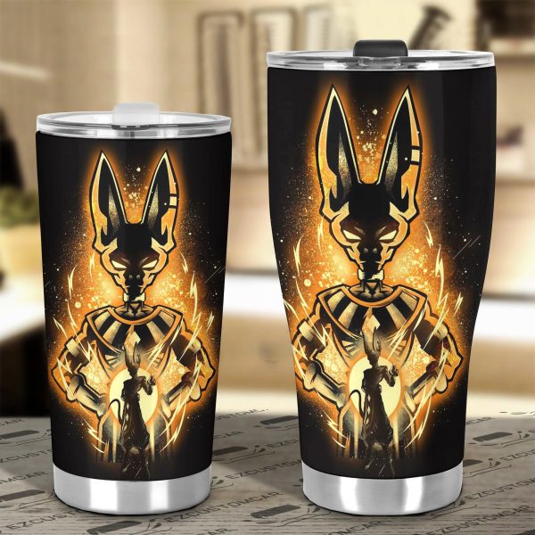 dragon ball z car accessories anime car tumbler cup golden beerus gbo8k