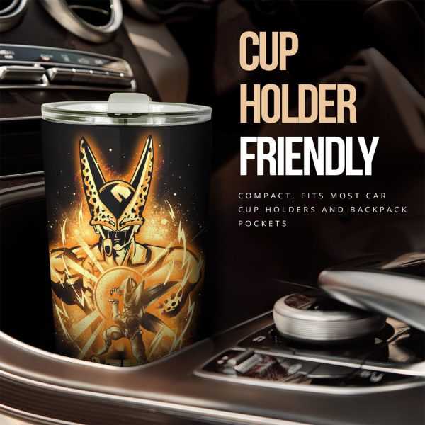 dragon ball z car accessories anime car tumbler cup golden cell eblpw