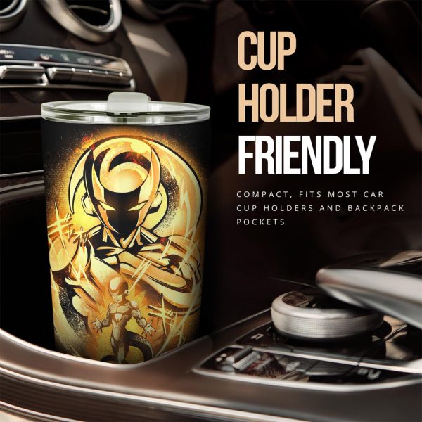 dragon ball z car accessories anime car tumbler cup golden fieza yff4a