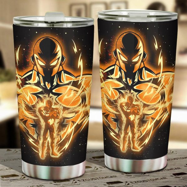 Dragon Ball Z Car Accessories Anime Car Tumbler Cup Golden Fieza