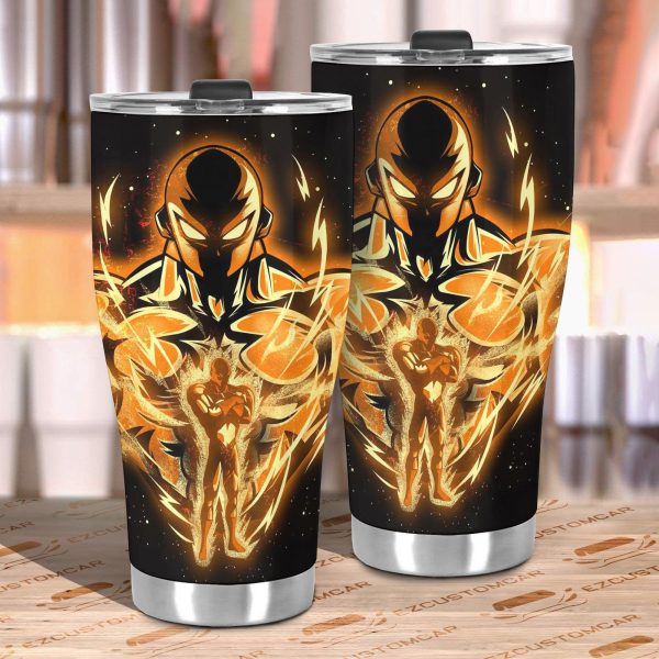 dragon ball z car accessories anime car tumbler cup golden frey gcher