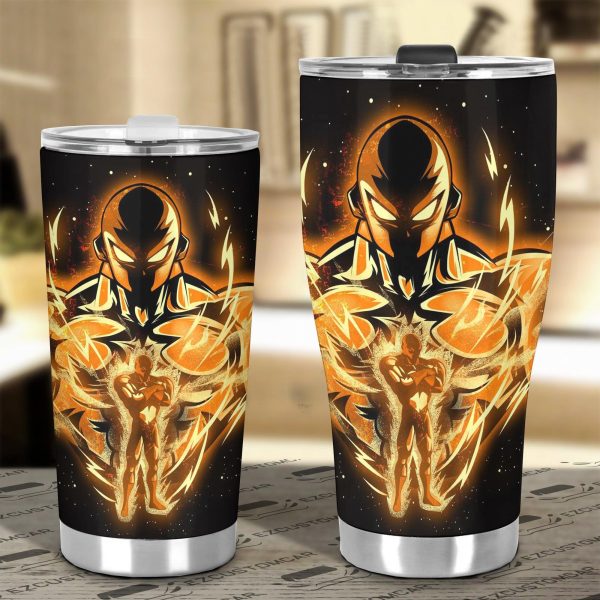 dragon ball z car accessories anime car tumbler cup golden frey lczrd