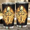 Dragon Ball Z Car Accessories Anime Car Tumbler Cup Golden Picolo