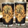 Dragon Ball Z Car Accessories Anime Car Tumbler Cup Golden Trunks