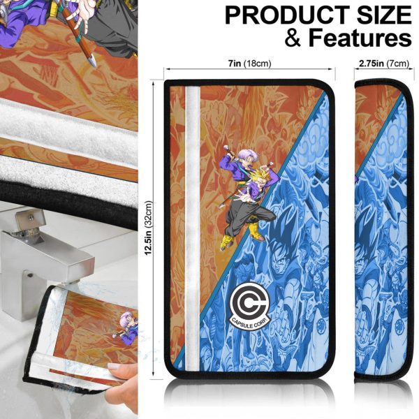 dragon ball z car accessories anime seat belt coversfuture trunks n5bb6