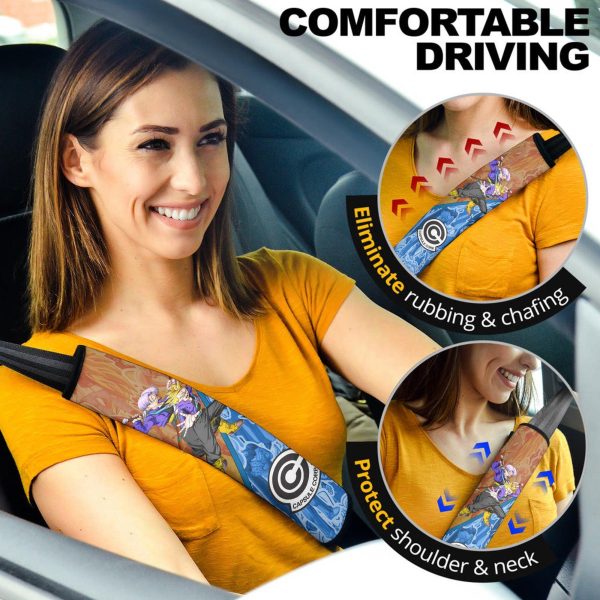 dragon ball z car accessories anime seat belt coversfuture trunks zs6iq