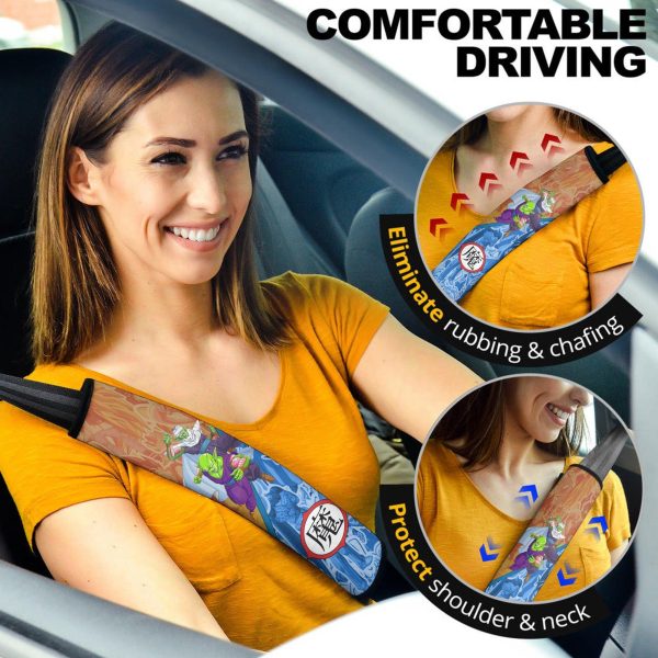 Dragon Ball Z Car Accessories Anime Seat Belt CoversPiccolo
