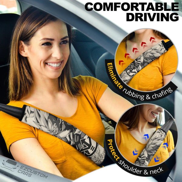 Dragon Ball Z Car Accessories Anime Seat Belt CoversPiccolo