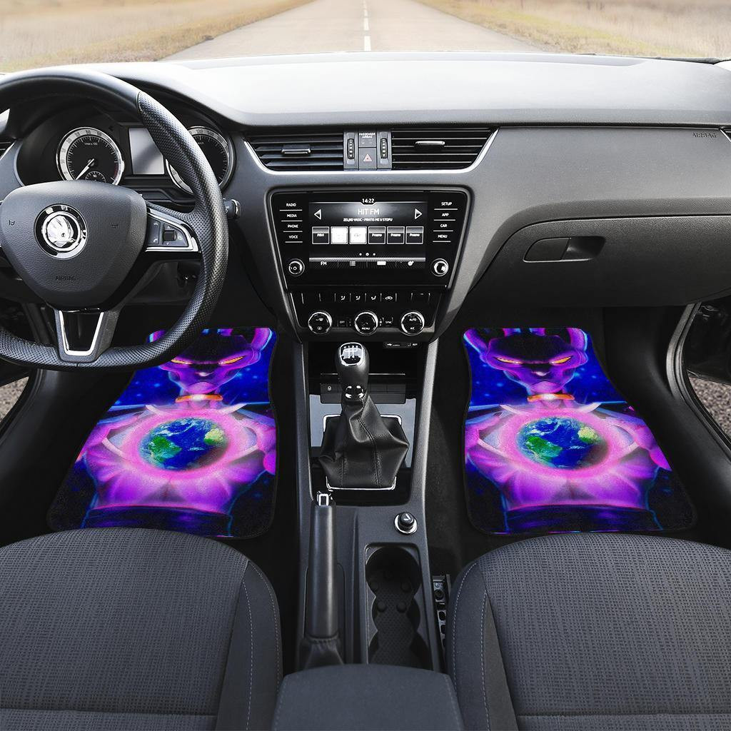 Dragon Ball Z Car Floor Mats Anime Car Accessories Beerus Angry Dragon Ball Z Car Floor Mats Anime Car Accessories Beerus Angry