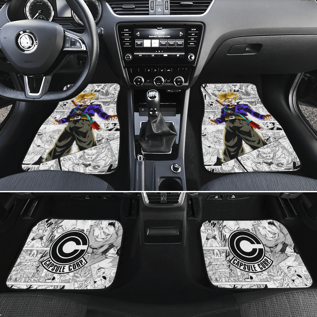 Dragon Ball Z Car Floor Mats Anime Car Accessories Future Trunks Mix Manga Dragon Ball Z Car Floor Mats Anime Car Accessories Future Trunks Mix Manga