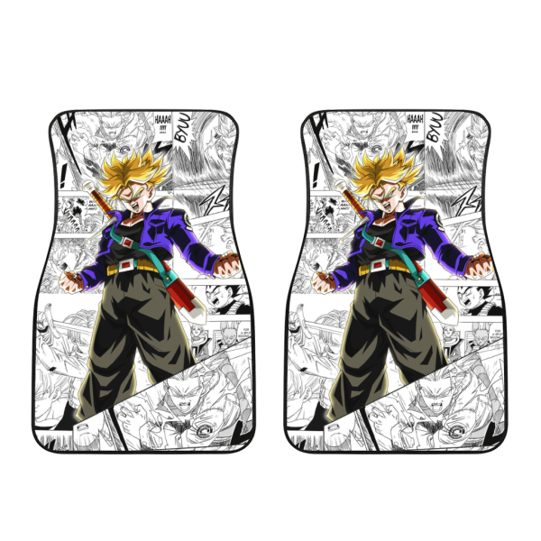 Dragon Ball Z Car Floor Mats Anime Car Accessories Future Trunks Mix Manga 1 dragon ball z car floor mats anime car accessories future trunks mix manga q0dv2