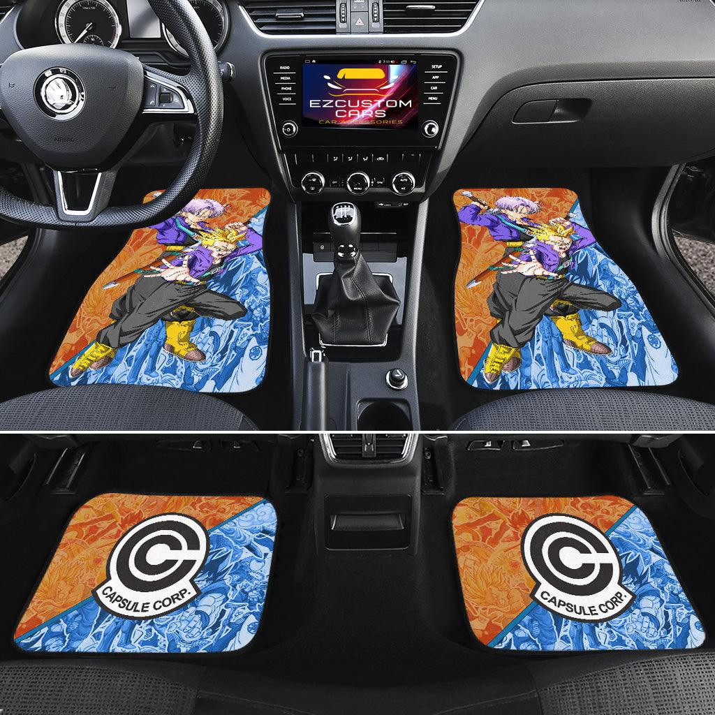 Dragon Ball Z Car Floor Mats Anime Car Accessories Future Trunks Dragon Ball Z Car Floor Mats Anime Car Accessories Future Trunks