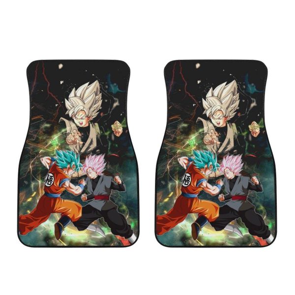 Dragon Ball Z Car Floor Mats Anime Car Accessories Goku Black