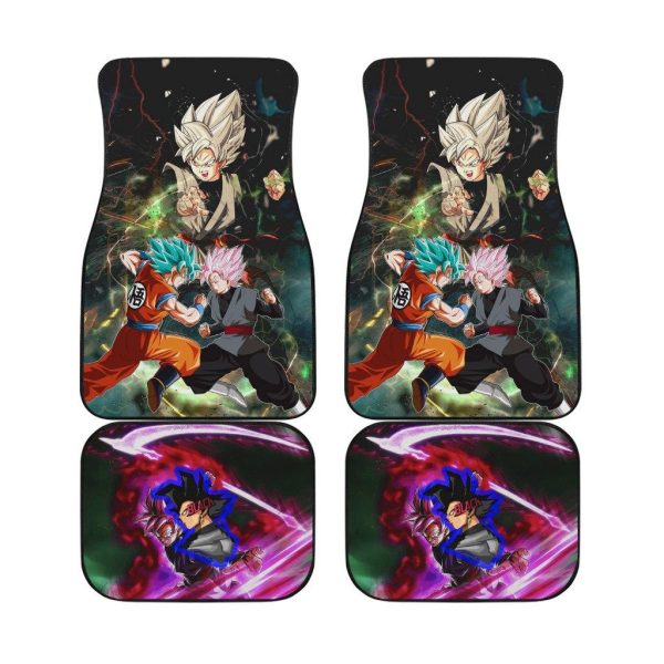 Goku Car Accessories Dragon Ball Z Car Mats Anime Black Mix Manga