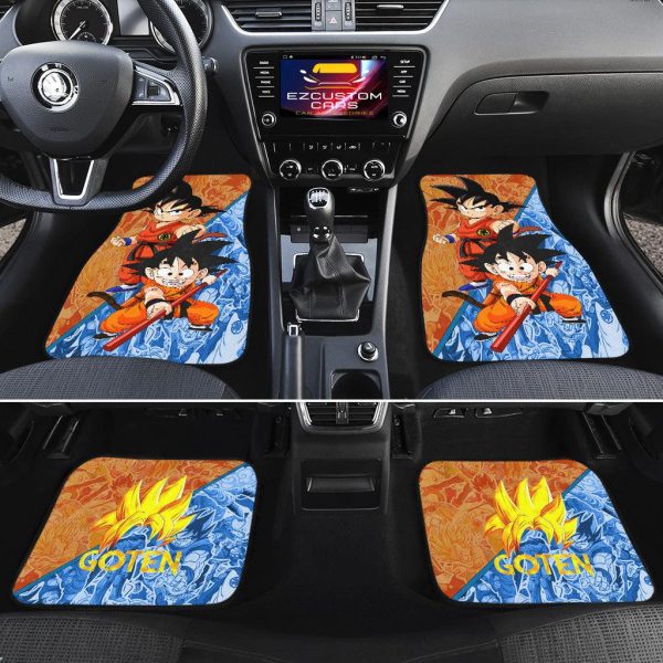 dragon ball z car floor mats anime car accessories goten oku6s