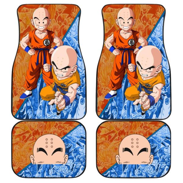 Dragon Ball Z Car Floor Mats Krillin Mix Manga