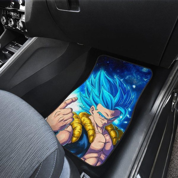 dragon ball z car floor mats anime car accessories vegito and gogeta blue saiyan mebl9