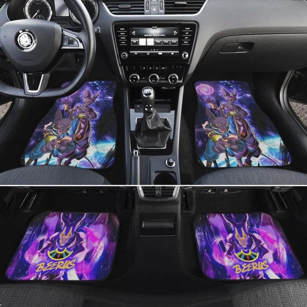 dragon ball z car floor mats beerus ed8zn