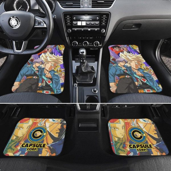 dragon ball z car floor mats future trunk db2mv