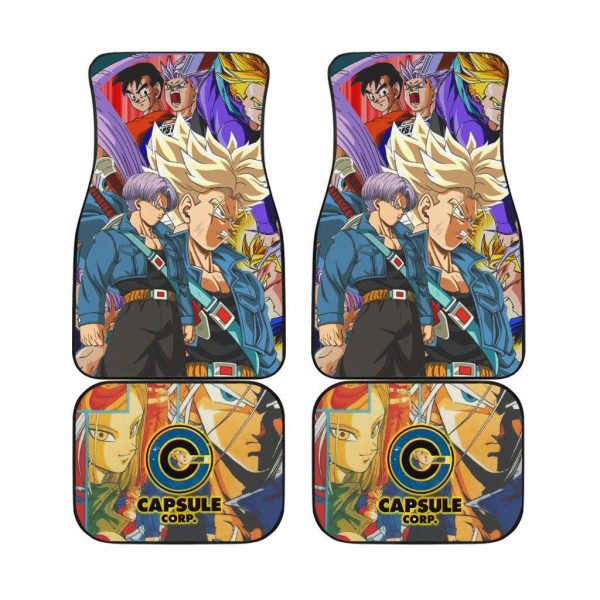 Dragon Ball Z Car Floor Mats Future Trunk Dragon Ball Z Car Floor Mats Future Trunk