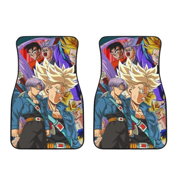 Dragon Ball Z Car Floor Mats Future Trunk