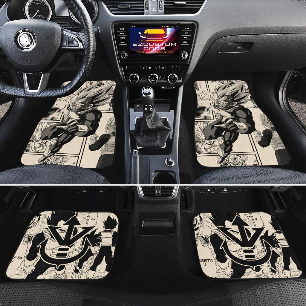 Dragon Ball Z Car Floor Mats Goku Mix Manga Dragon Ball Z Car Floor Mats Goku Mix Manga