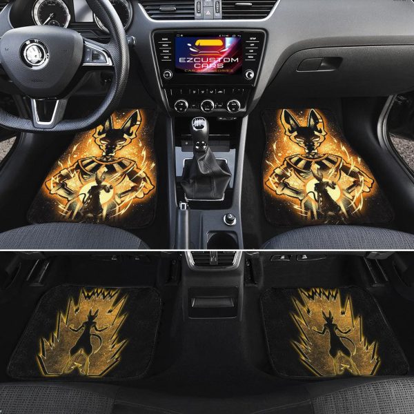 dragon ball z car floor mats golden beerus gon1s