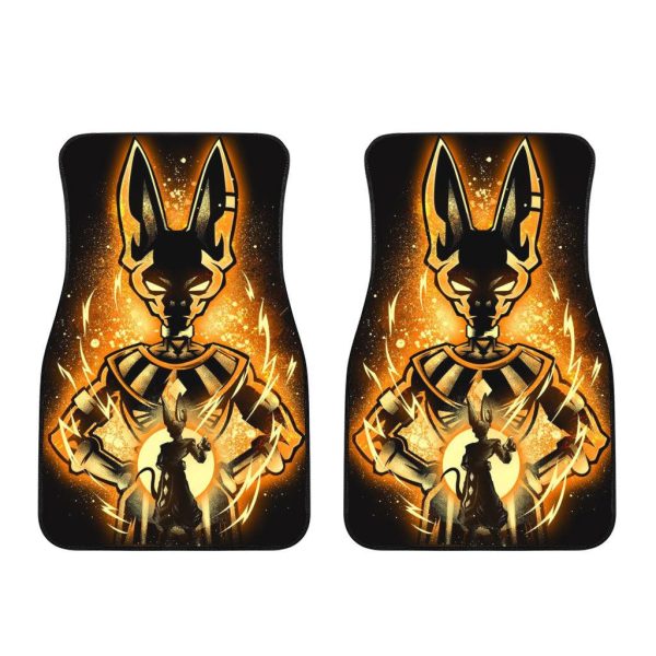 dragon ball z car floor mats golden beerus n7ern