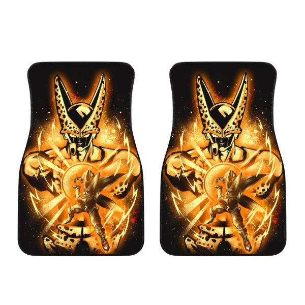 Dragon Ball Z Car Floor Mats Golden Cell 1 dragon ball z car floor mats golden cell g0j0k