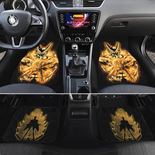 Dragon Ball Z Car Floor Mats Golden Cell 2 dragon ball z car floor mats golden cell hgag9
