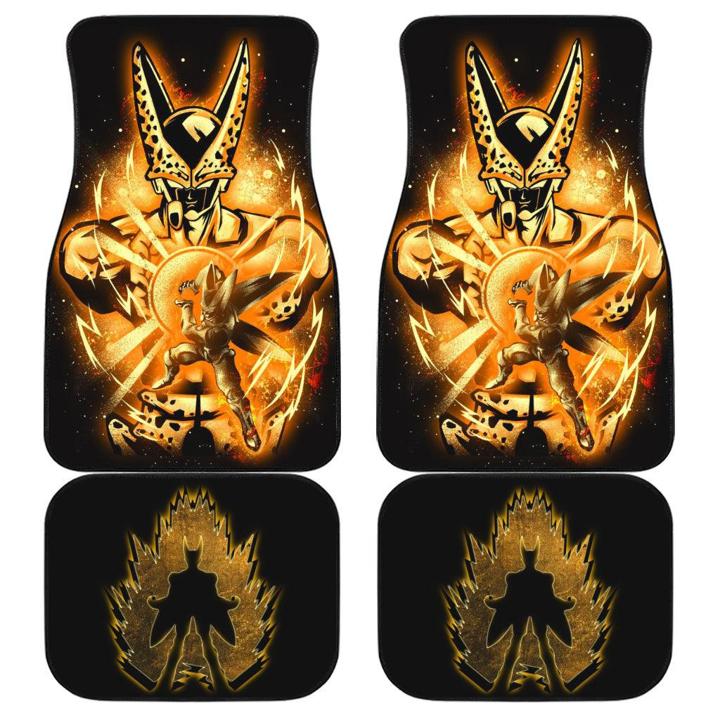 Dragon Ball Z Car Floor Mats Golden Cell Dragon Ball Z Car Floor Mats Golden Cell