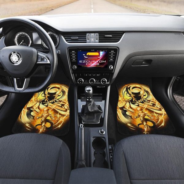 dragon ball z car floor mats golden fieza yower