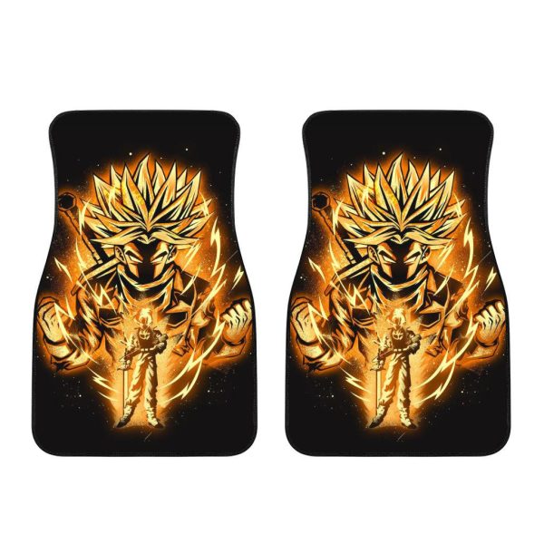 Dragon Ball Z Car Floor Mats Golden Trunks 1 dragon ball z car floor mats golden trunks 9yohl