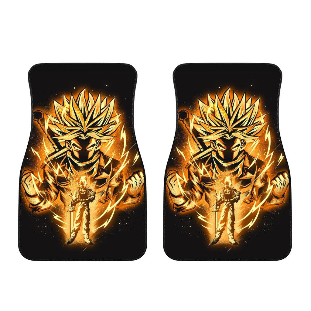 Dragon Ball Z Car Floor Mats Golden Trunks Dragon Ball Z Car Floor Mats Golden Trunks