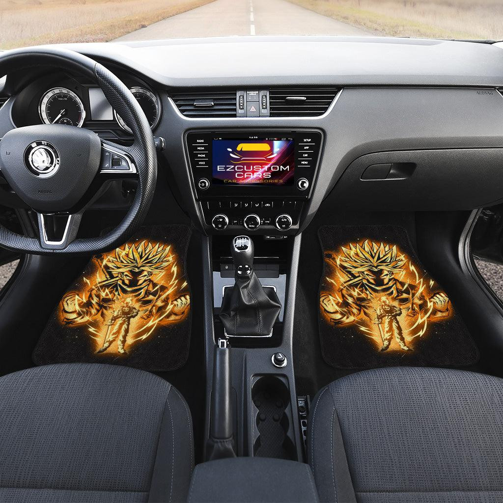 Dragon Ball Z Car Floor Mats Golden Trunks Dragon Ball Z Car Floor Mats Golden Trunks