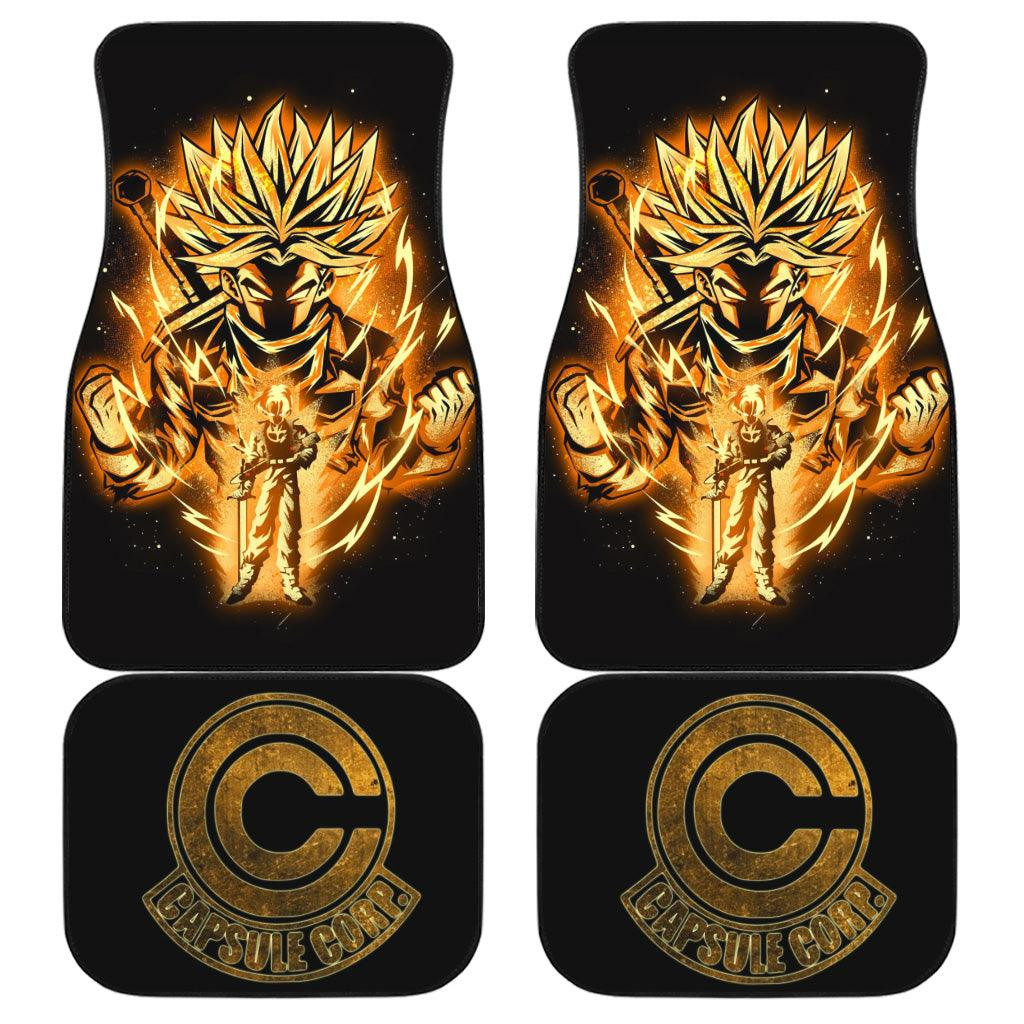 Dragon Ball Z Car Floor Mats Golden Trunks Dragon Ball Z Car Floor Mats Golden Trunks