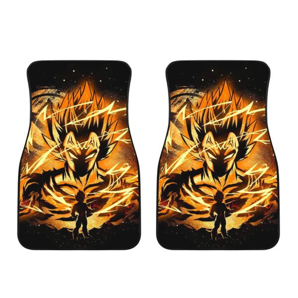 dragon ball z car floor mats golden vegeta h1ll6