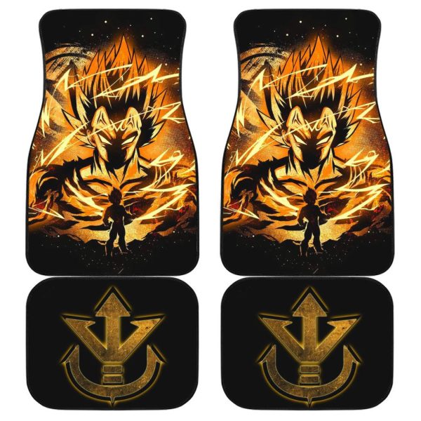 Dragon Ball Z Car Floor Mats Golden Trunks