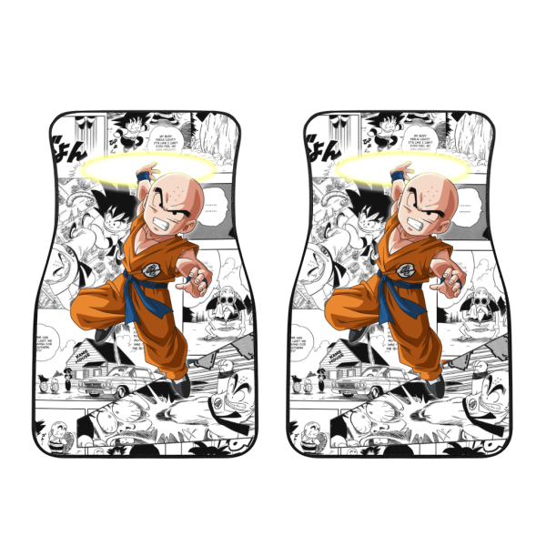 dragon ball z car floor mats krillin mix manga jvswe